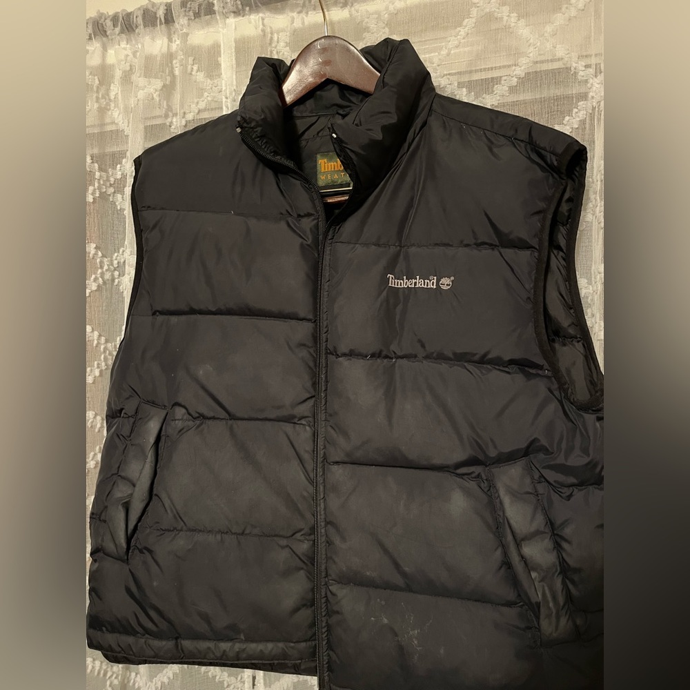 Timberland puffer vest.